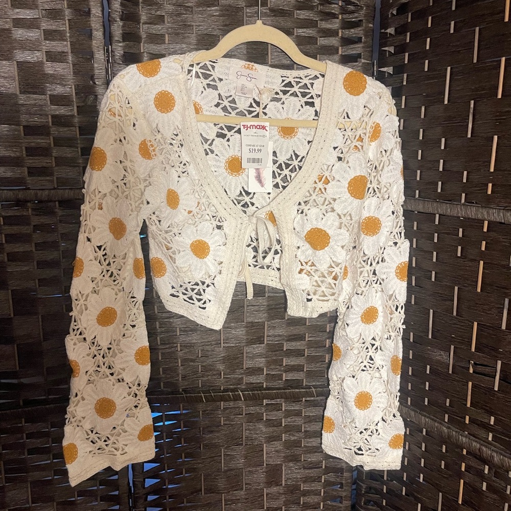 Flower Crochet Top